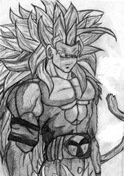 Dragonball AF   SSJ5 Goku