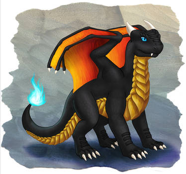 Baby Fire dragon