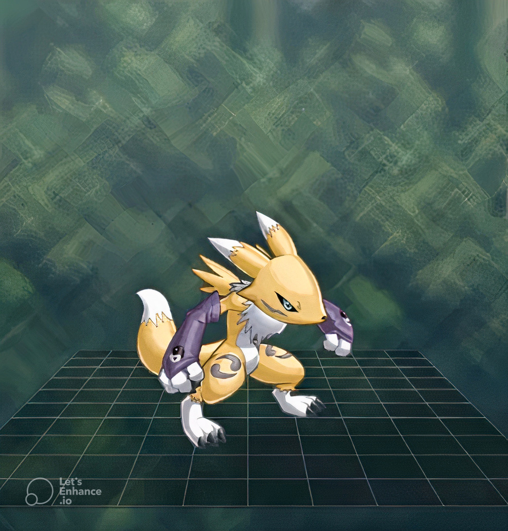 Enmamon Renamon unit sprite by AntaresXII on DeviantArt