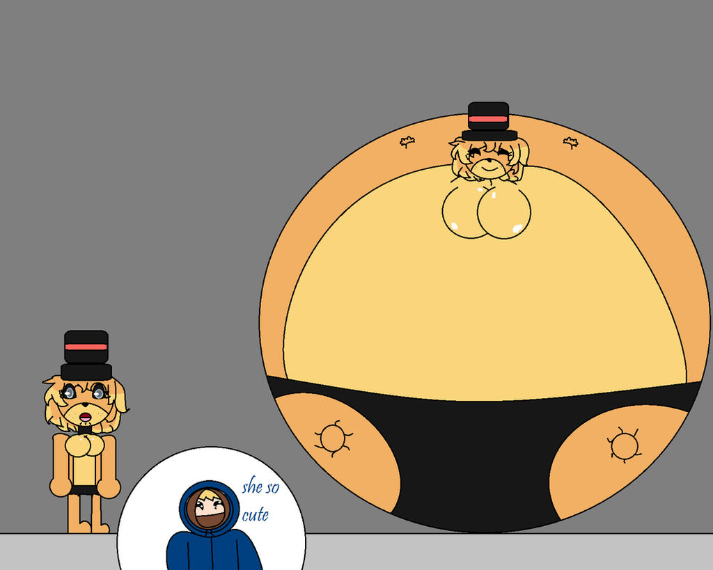Fnia Goldie Breath Inflation by LoganRock305 on DeviantArt