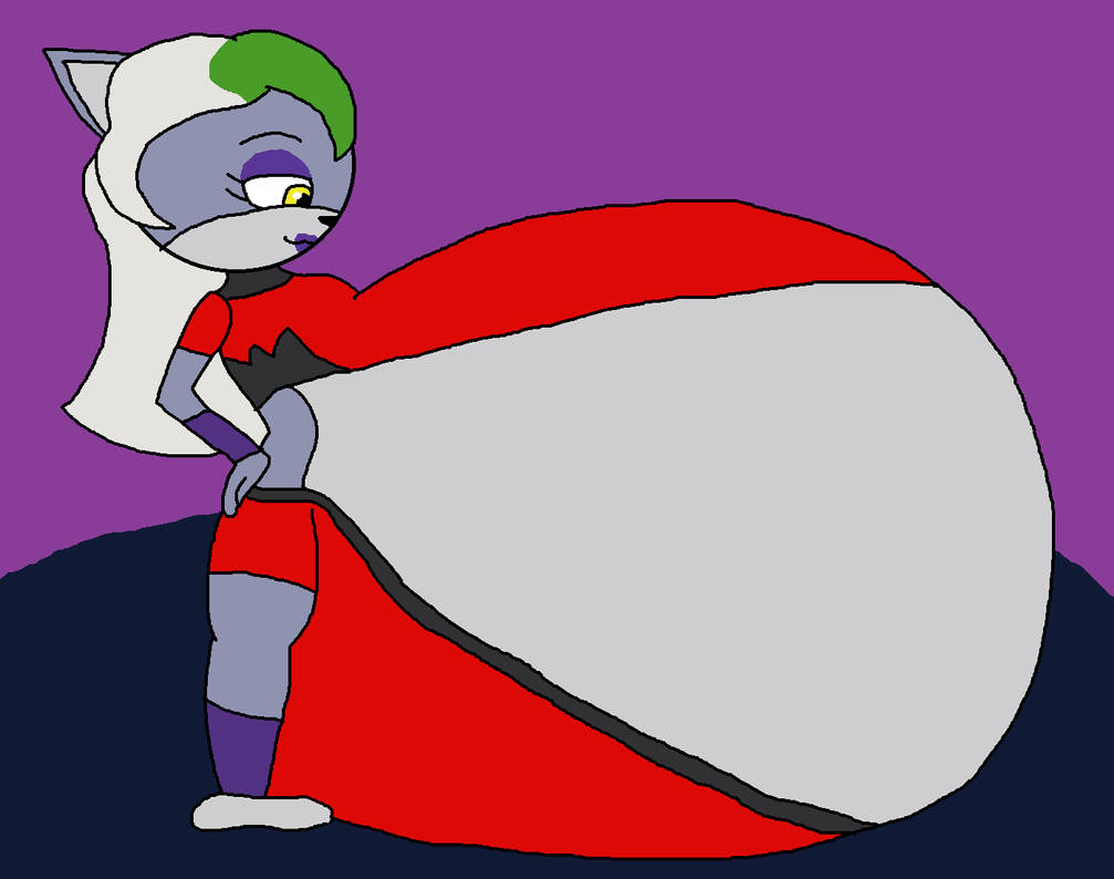 Roxanne Wolf Big Belly by LoganRock305 on DeviantArt