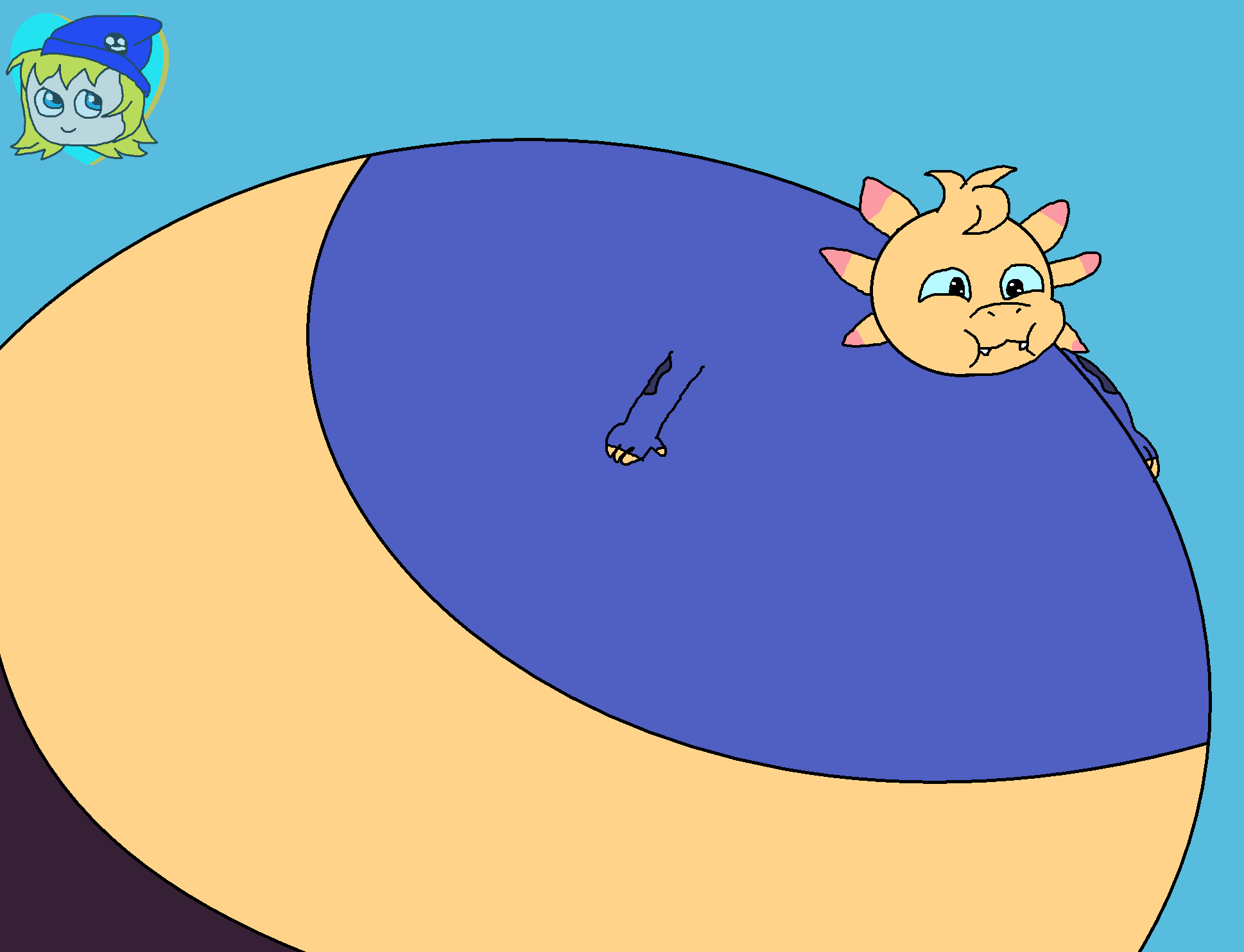 Big Blimped Axol by LoganRock305 on DeviantArt