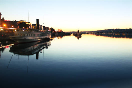 Geneva 5 AM sunrise