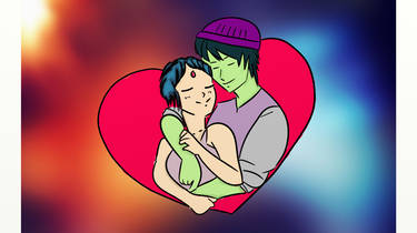 raven X beastboy