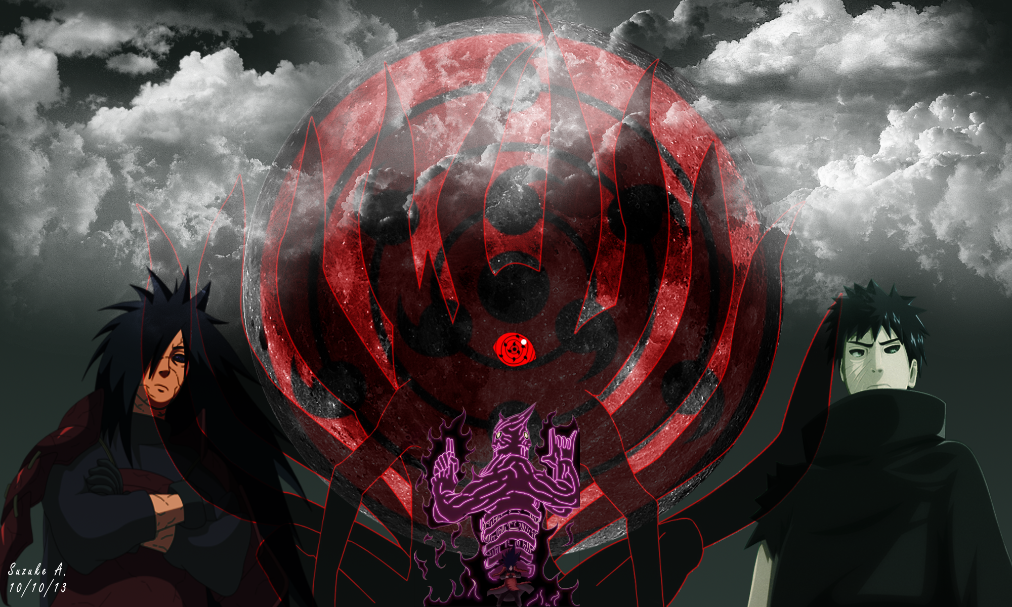 Madara Obito Uchiha The Juubi Awakes By Suzukeamaterasu