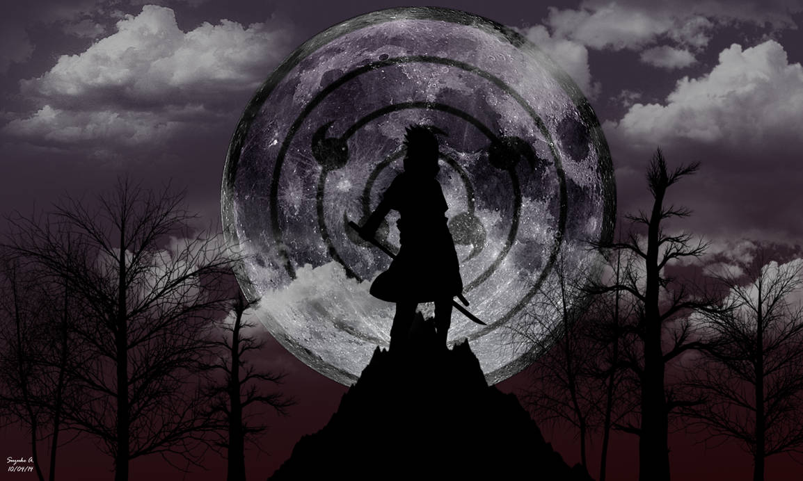 Sasuke Uchiha Rinnegan [Moon Eye] Wallpaper