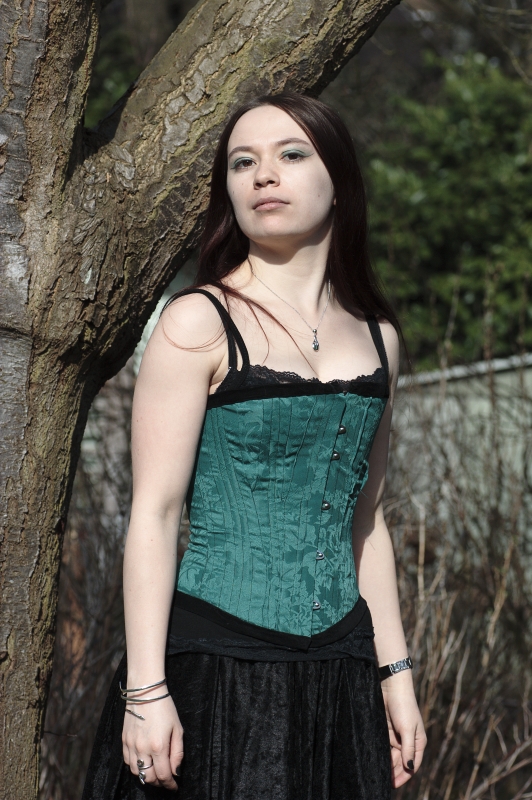 Green fairy corset