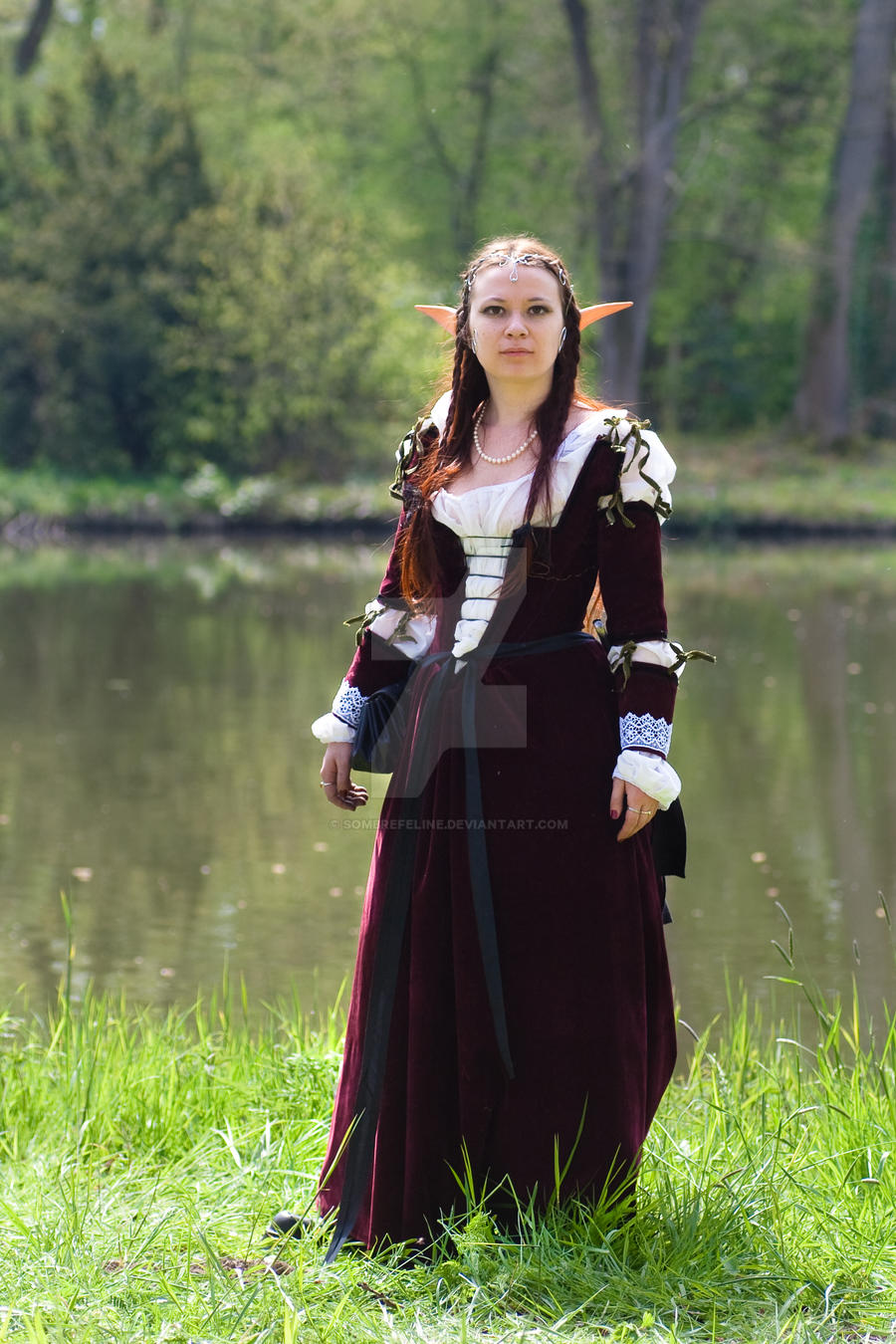 Lady elf costume