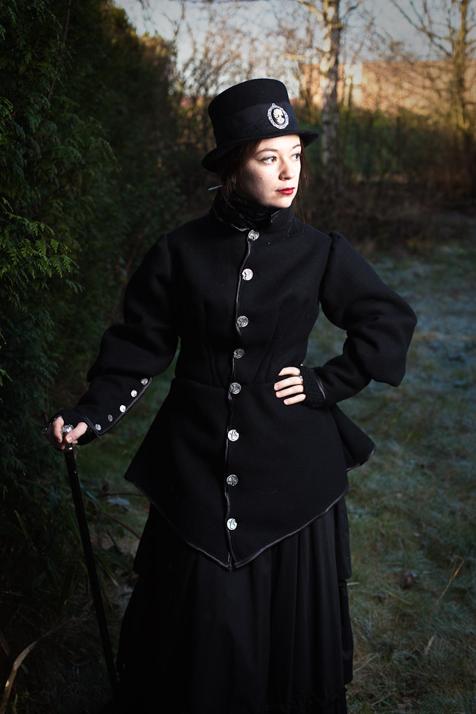 Victorian steampunk coat