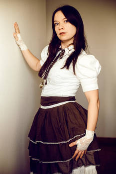 Steampunk lolita outfit