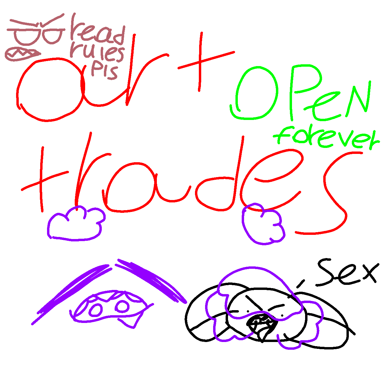 Art trades open forever