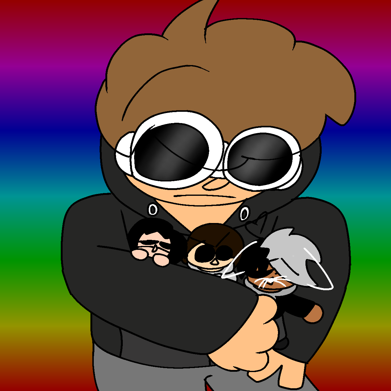 Adam and his tiny friends