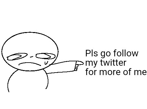 If you like my art follow my twitter