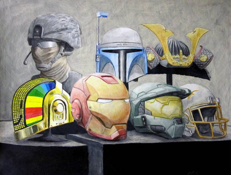 Helmets for Art class