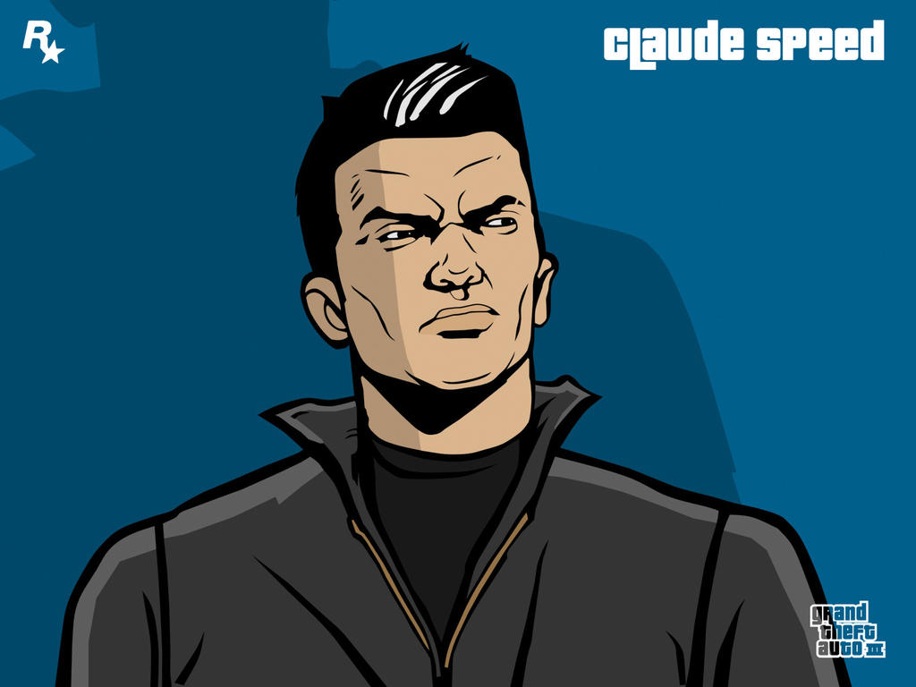 This is another art piece for a GTA 3 character, Claude Speed. unlike the  other pieces, this work shows …