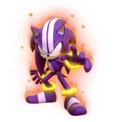 Sonic Forces Speed Battle Render - Darkspine Sonic