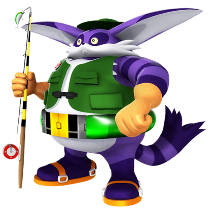 Sonic Speed Simulator Render - Angler Big by ShadowFriendly on DeviantArt