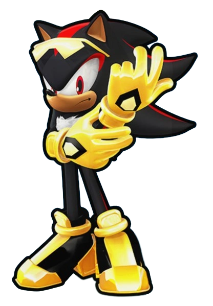 Sonic Speed Simulator Render - Gold Style Shadow by ShadowFriendly on