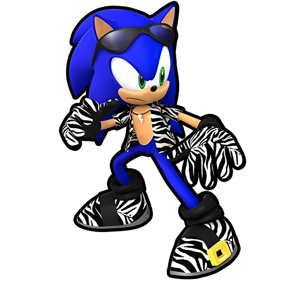 Sonic Speed Simulator Render - Zebra Sonic by ShadowFriendly on DeviantArt