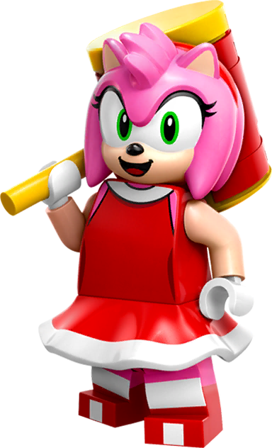 Sonic Forces Speed Battle Render - LEGO Amy by ShadowFriendly on DeviantArt