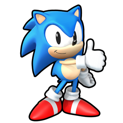 Classic Sonic Render by Peppermint08 on DeviantArt