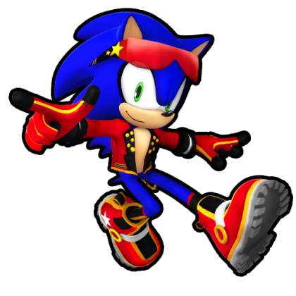 Sonic Rocker Sonic Speed Simulator Render - Rockstar Sonic by ShadowFriendly on ...