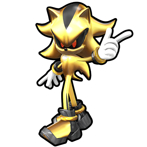 Sonic Speed Simulator Render - Android Shadow Gold by ShadowFriendly on ...