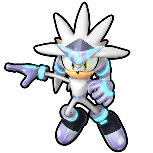 Sonic Speed Simulator Render - Chrome Style Silver by ShadowFriendly on ...