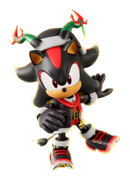 Shadow Rumble Sonic Rumble Render - Silent Night Shadow by ShadowFriendly on DeviantArt
