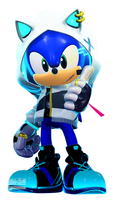 Sonic Neon Rings Sonic Rumble Render - Neon Suit Sonic by ShadowFriendly on DeviantArt