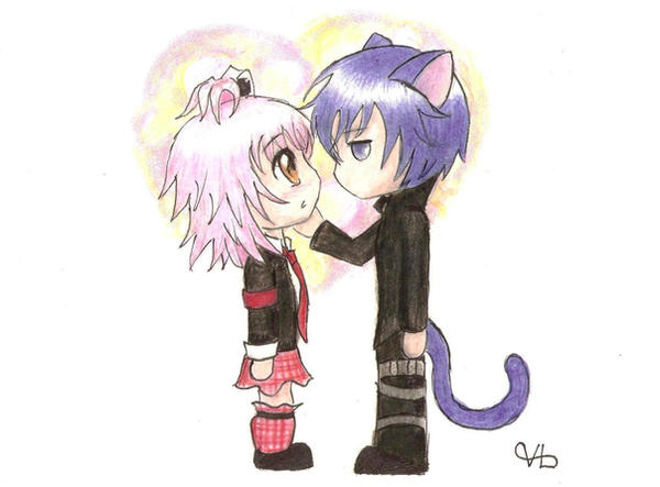 Amu and Ikuto