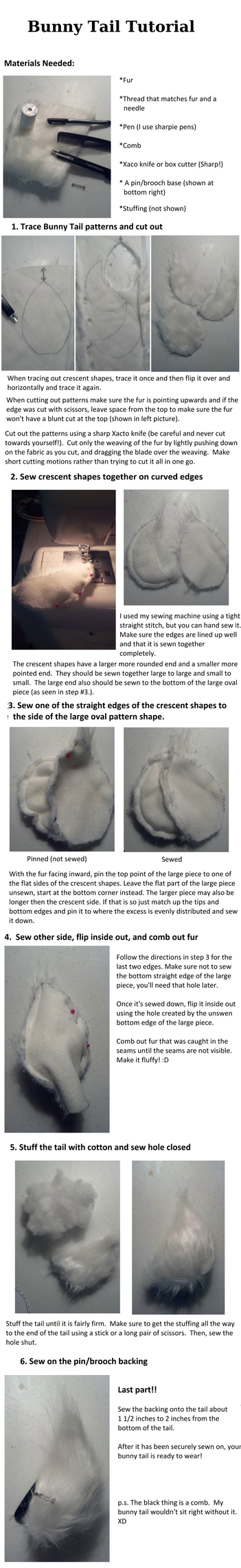 Bunny Tail Tutorial