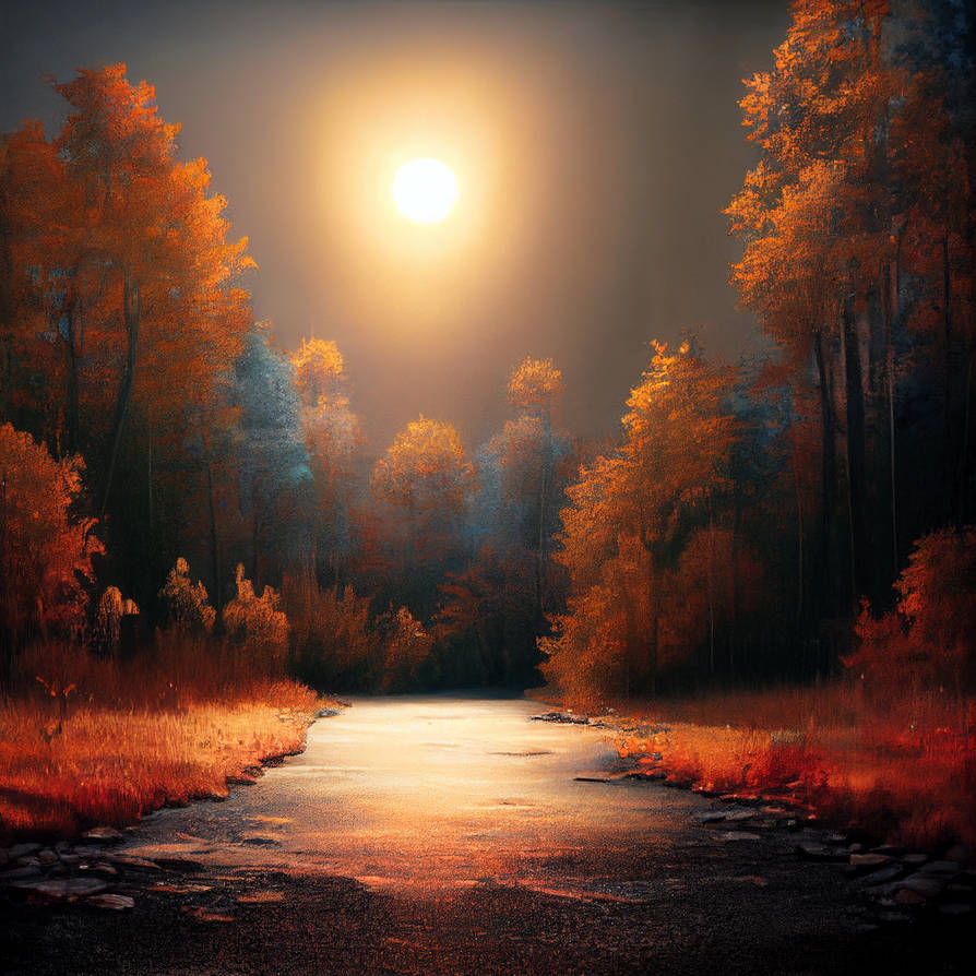A glow in Autumn by CarbonCarl on DeviantArt