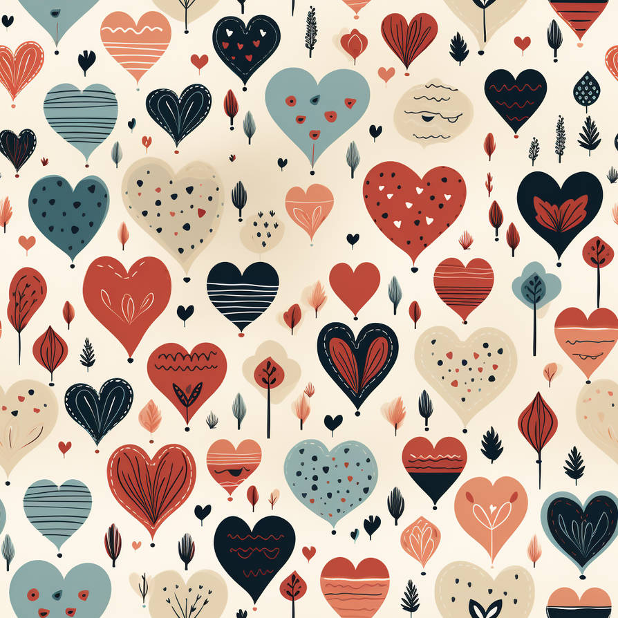 Texture: Hearts 1 by CarbonCarl on DeviantArt