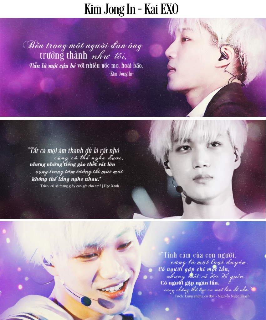 [Photo Quote] Kim Jong In - Kai EXO