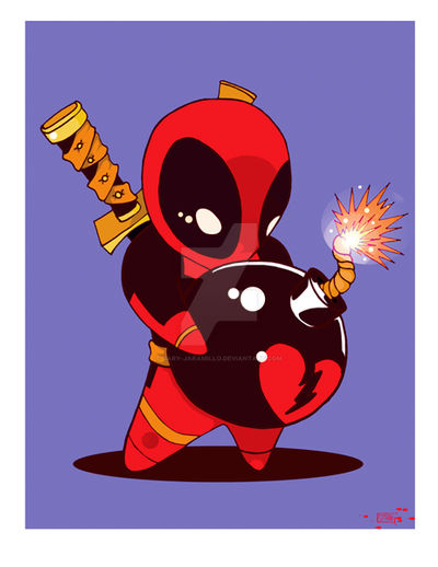 Chibi Pool by Gary-Jaramillo on DeviantArt
