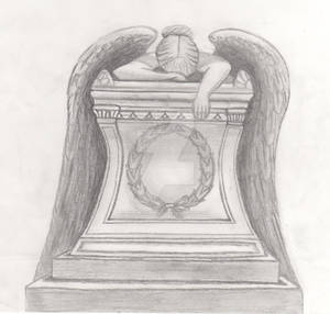 'Angel of Grief' - Pencil - (March 2010)