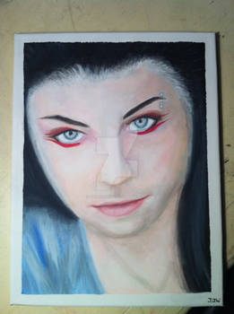 'Amy Lee' - Acrylic Painting - (Jan 2012)