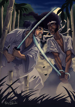 samurai jack vs afro samurai