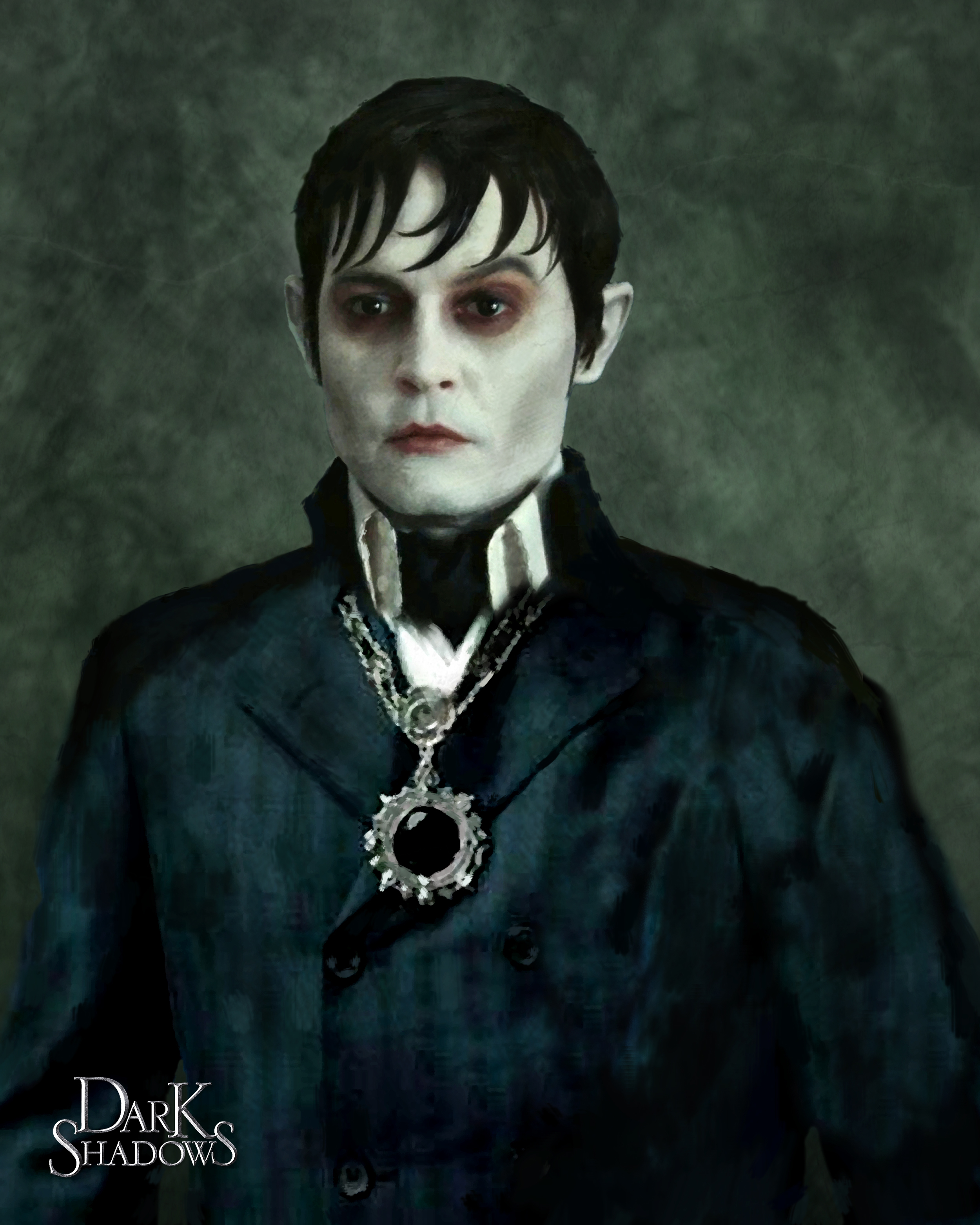 Dark Shadows Barnabas Portrait