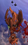 Deadshot catched death shot by Shido-Tara