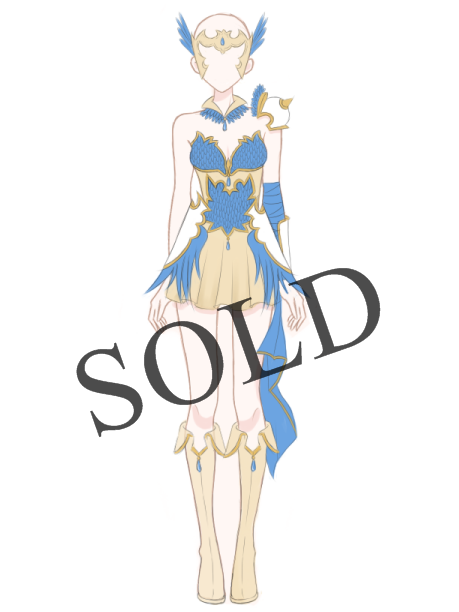 [SOLD] Greek Goddess Armour Adoptable