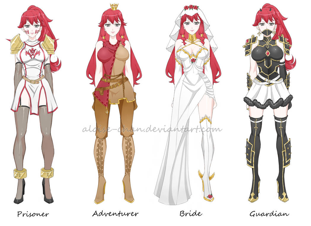 OC Aloise Outfit Design Sheet by Aloise-chan OC Aloise Outfit Design Sheet by Aloise-chan