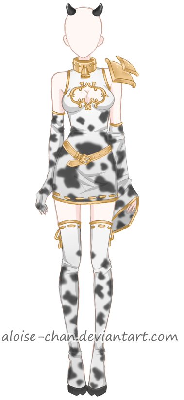 [SOLD] Cow Armour Adoptable