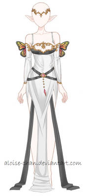 [SOLD] Spring Elf Outfit Adoptable