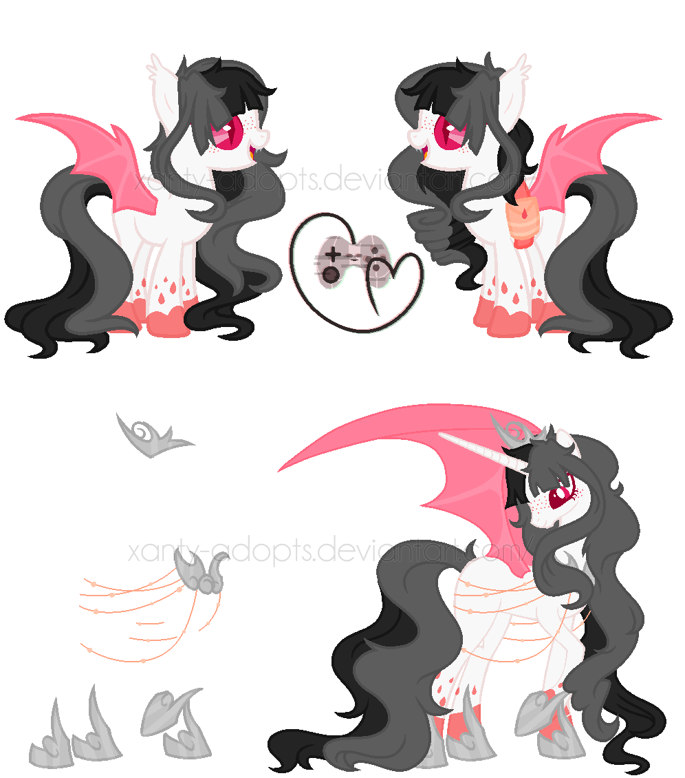 :|Custom|: Female Batpony - DapperDingis