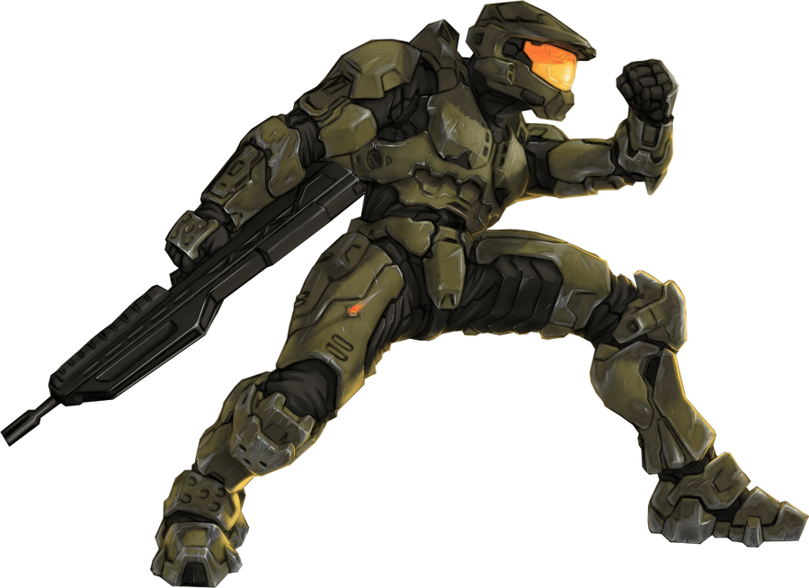 Master Chief Render by DoomHound173 on DeviantArt