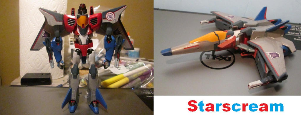my customized RID starscream. by ThomasFormersWars101 on DeviantArt