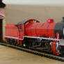 Custom Hornby Geoffroy the Big Red Engine