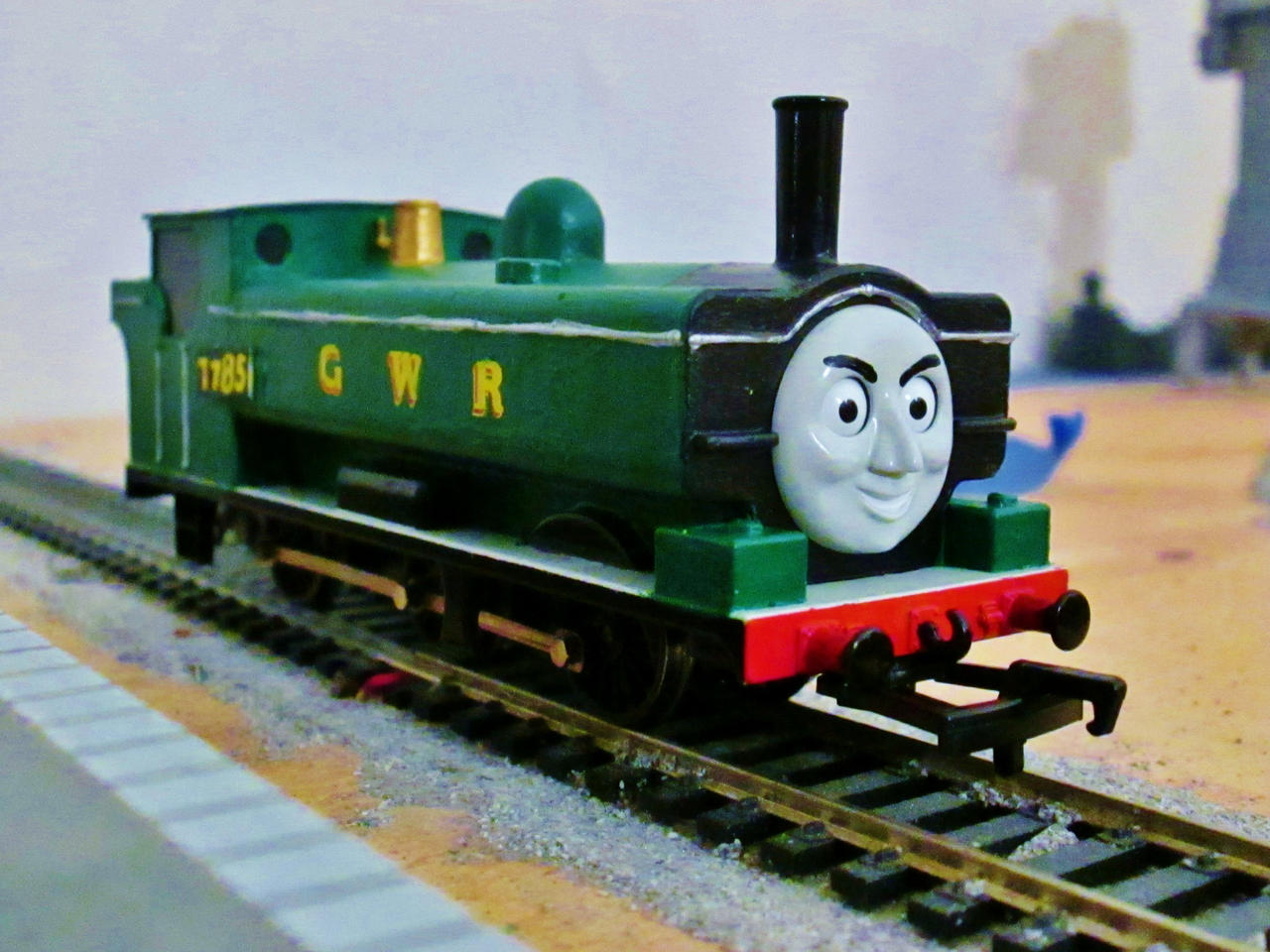Evil Engine Bachmann Custom Steam Engine the Evil Pannier by ThomasFormersWars101 ...
